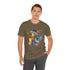 Rainbow Belly Dancer in Motion - Short Sleeve Tee